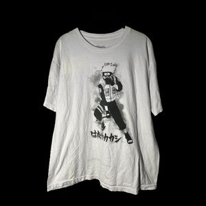 Naruto Shippuden Kakashi Hatake Watercolor Ripple Junction T-Shirt Size XL